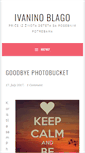 Mobile Screenshot of ivanino-blago.com