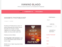 Tablet Screenshot of ivanino-blago.com